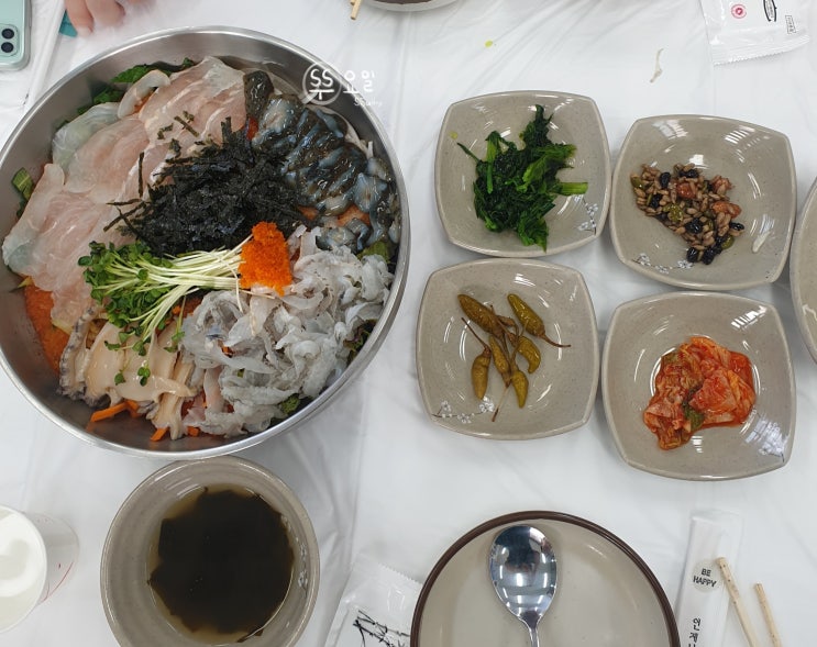  [인천 무의도] 무의랑 물회랑 - 물회 맛집, 반찬, 인천 여행