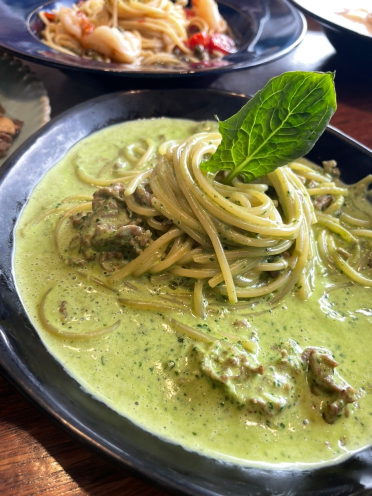  전주 맛집, 시금치 파스타로 유명한 뷰맛집 써니네집 혁신도시점
