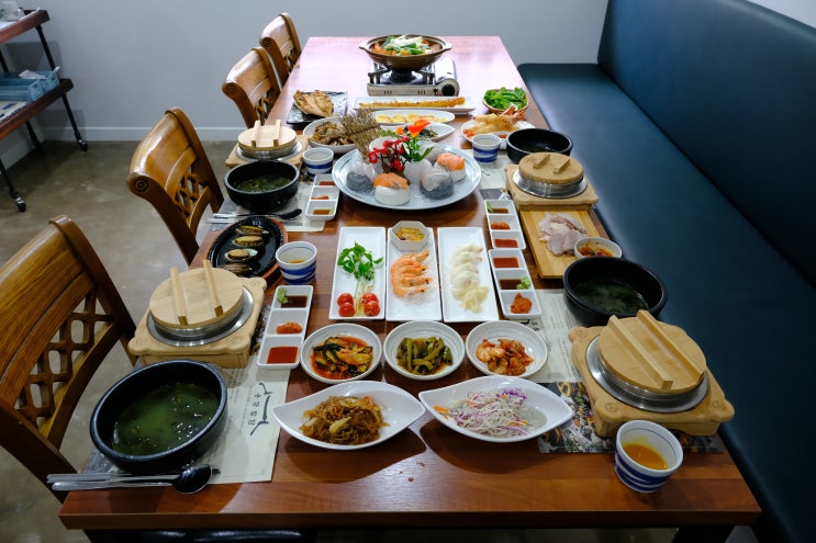  푸짐했던 제주시내 맛집