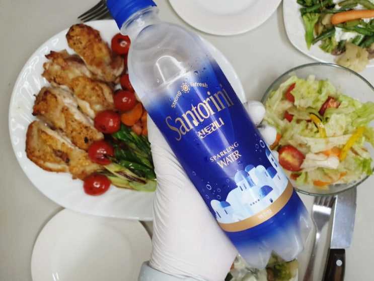  빙그레 산토리니 탄산수 맥주향 !! 그리고 논알콜맥주들(카스,하이트,클라우드제로) 시음기