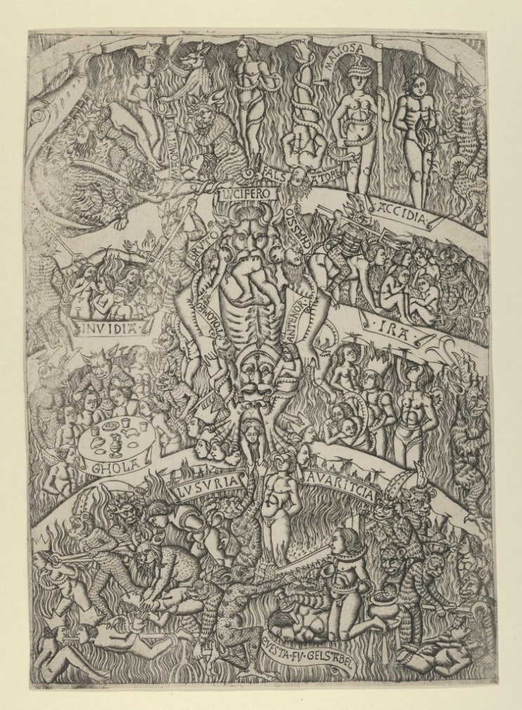  Lucifer : Inferno'; in the centre