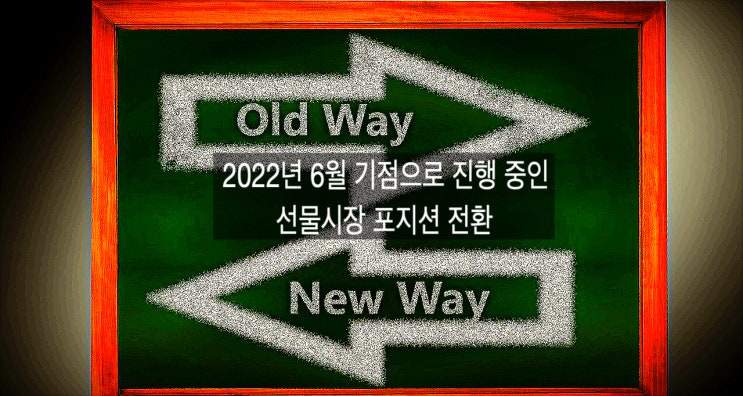  [선물포지션전환시기] 2022년 6월 기점으로 진행 중인 선물시장의 포지션 전환
