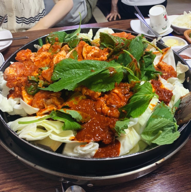  [용산맛집] 오근내닭갈비 내돈내먹 솔직후기 feat. 막국수