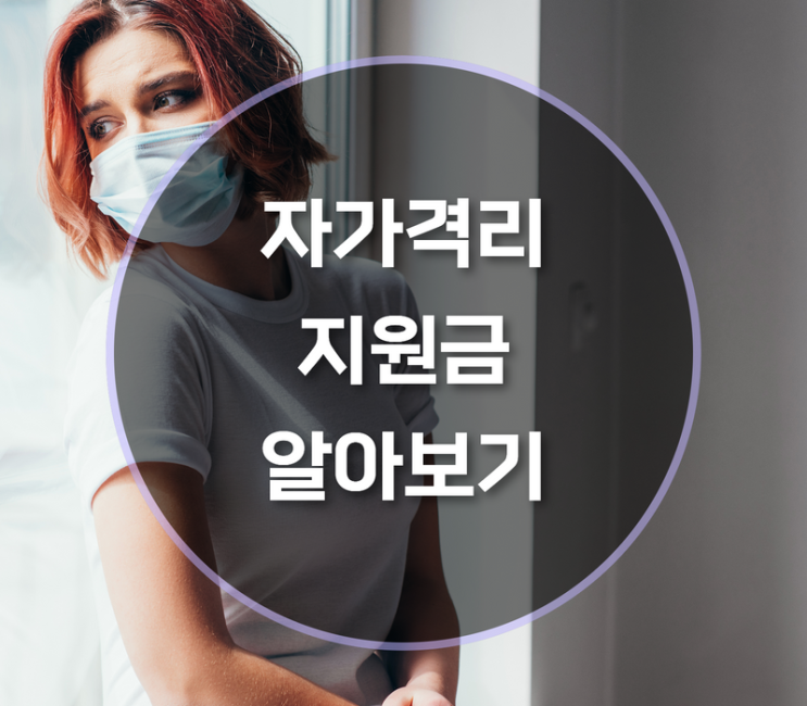  개편된 자가격리 지원금 언제 입금 등 알아보기