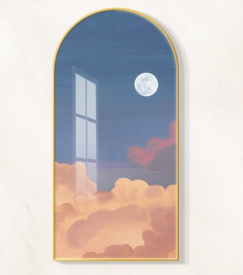  구름 하늘 그림 액자