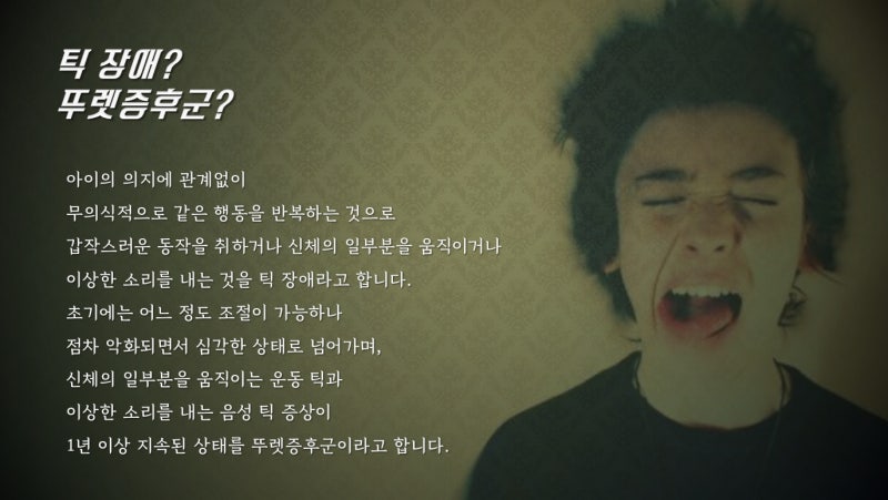 뚜렛증후군 치료에 대한 한약의 효능과 기전 뚜렛증후군 치료에 대한 한약의 효능과 기전