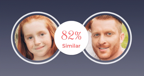 얼굴 얼마나 닮았는지 점수로 알려주는 닮은꼴 앱 (엄마 Vs 아빠 누구 닮았니?)
