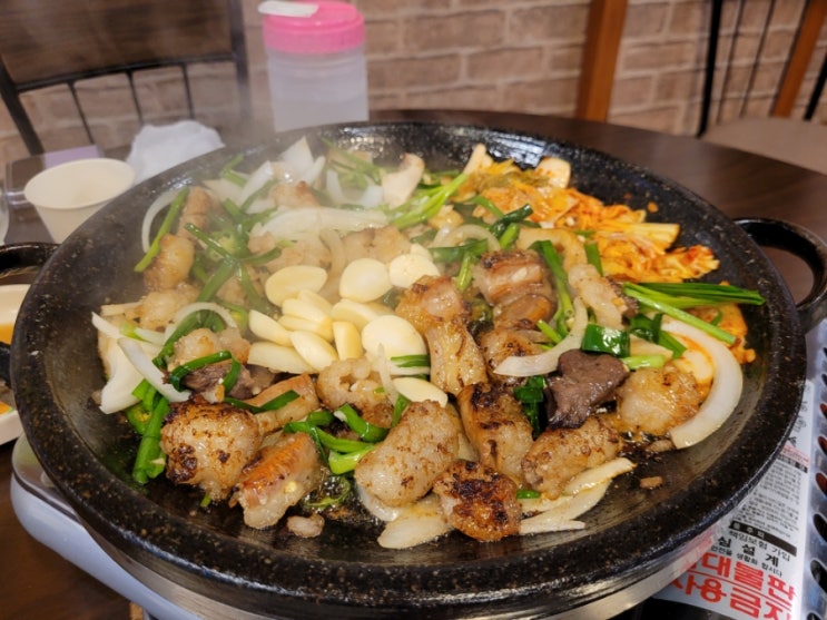 대구 신천동 동대구역 맛집 고소한 곱창맛집 "부산수영원조양곱창"