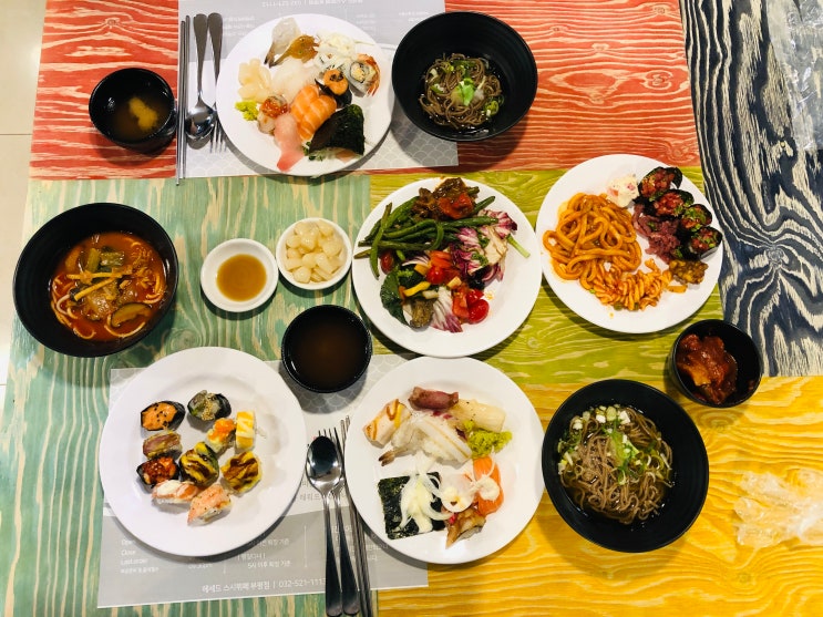  부평 돌잔치 뷔페추천 무한리필 초밥맛집 헤세드