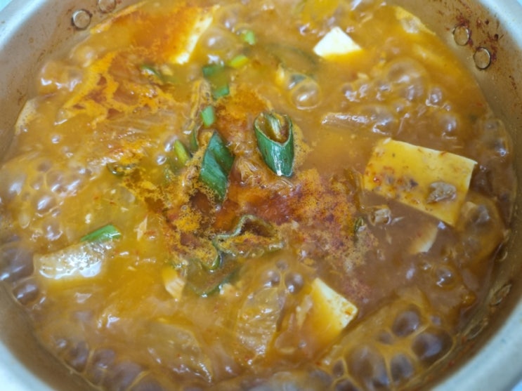  김치찌개 //참치김치찌개 //분홍소시지 / 참치찌개//김찌찌개끓이기