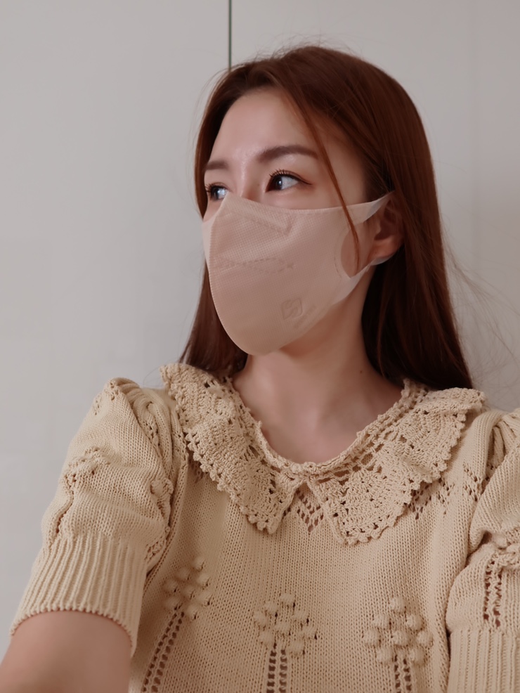  시노텍스 여름 마스크 새부리형 S 프리미엄라이트 후기! 숨쉬기편해