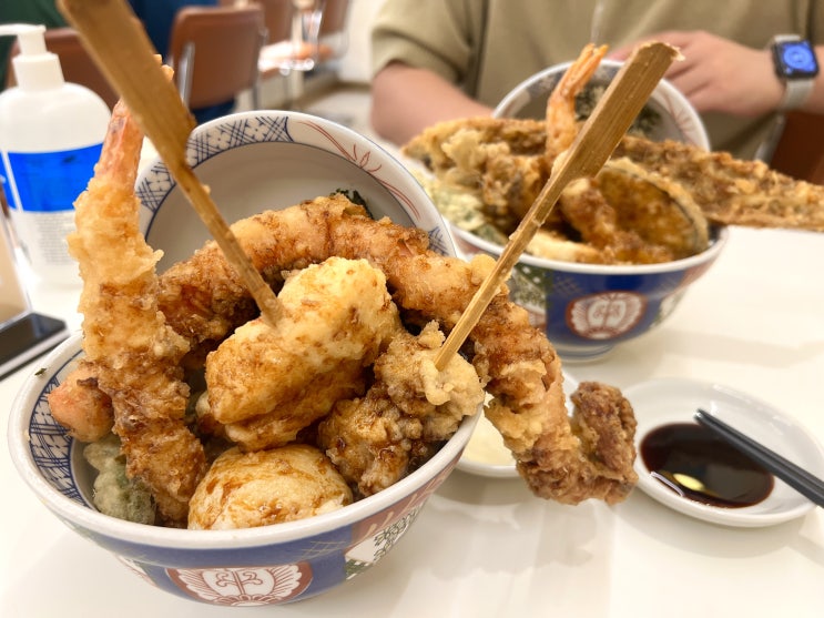  청주 지웰시티 맛집, 텐동은 온센텐동으로
