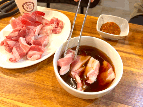  청주에 오면 먹어야한다는 간장삼겹살 맛집, 동방생고기 산남점