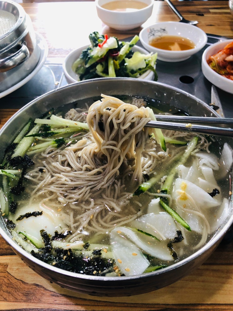 인천 메밀국수 막국수 추천맛집 만두전골 추천 마루메밀