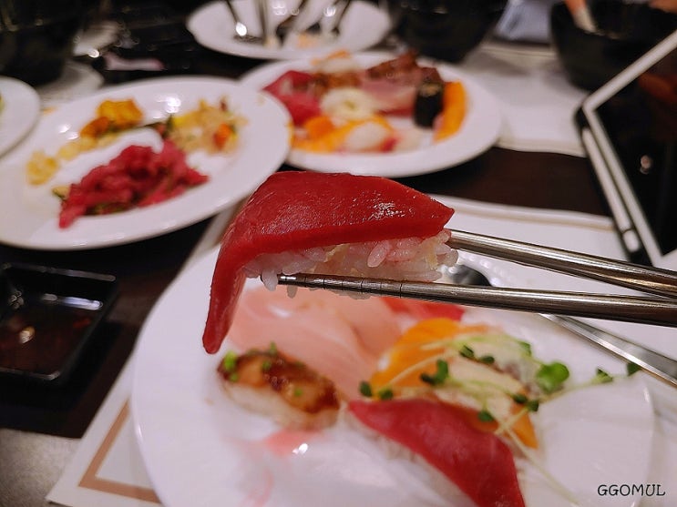  [수원/영통구] 초밥뷔페 고메스퀘어 가족외식 맛집 인정?