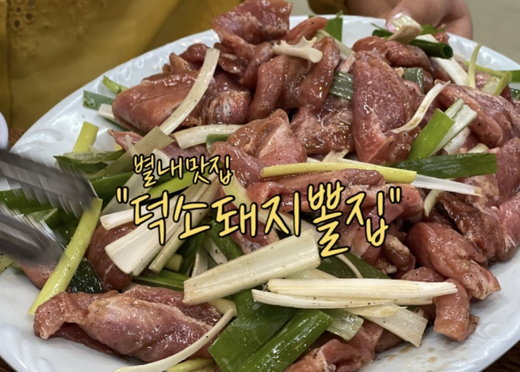  [남양주_별내맛집]처음 먹어보는 돼지뽈살 맛은?!