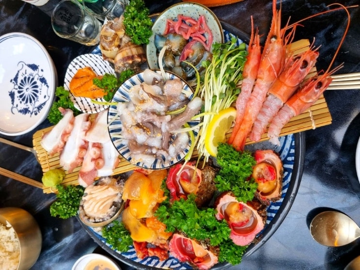 마케집 시흥점 신선한 해산물 아이들과 함께 마케집 시흥점 신선한 해산물 아이들과 함께