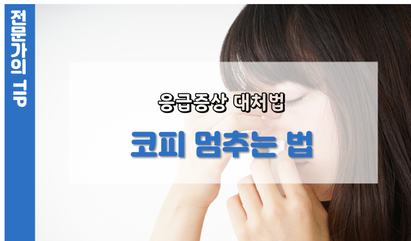 코피 원인부터 주의사항까지 알려드립니다! : 네이버 블로그