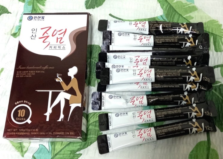  인산가 죽염커피와 죽염커피믹스  귀한 9회죽염을 커피로..