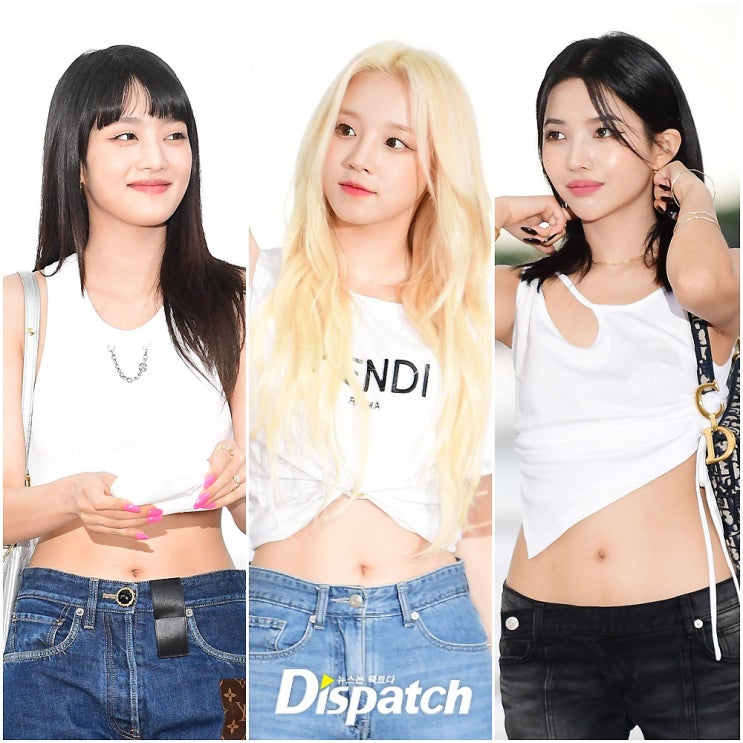 여자아이들 소연 우기 민니, 배꼽 시원하게 드러내고 출국길 상큼 인사하며 시선 강탈하는 공항패션 여자아이들 소연 우기 민니, 배꼽 시원하게 드러내고 출국길 상큼 인사하며 시선 강탈하는 공항패션