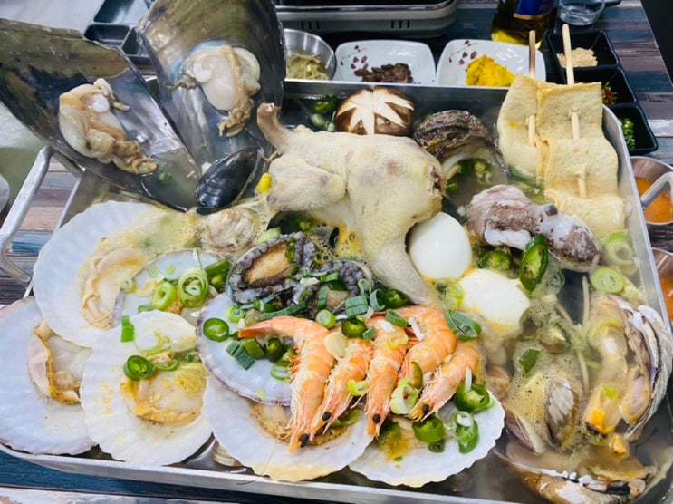 포항 문덕 술집 934-5번지 조개전골과 막창을 동시에 포항 문덕 술집 934-5번지 조개전골과 막창을 동시에