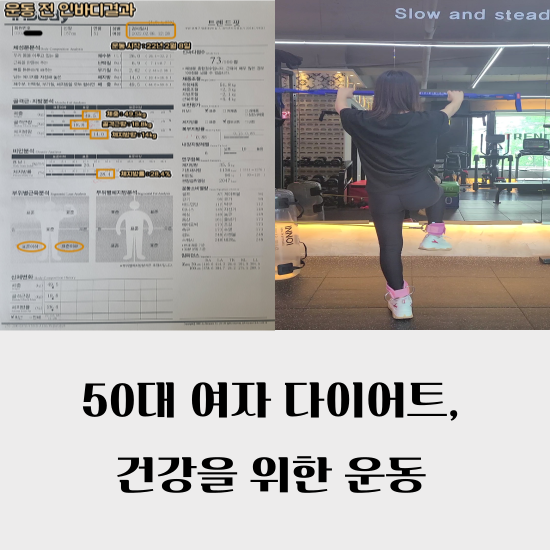동래 PT 부산 재활 운동 : 50대 여자 다이어트 1달(Feat. 건강)
