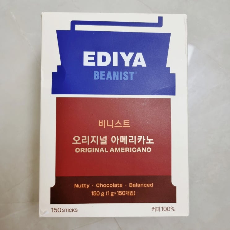  이디야 비니스트 오리지널 아메리카노 / 홈카페 / 블랙커피추천