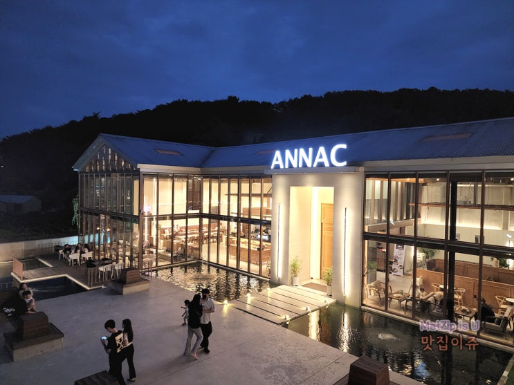  아산야경 신정호카페 안낙 ANNAC 후기