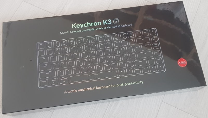 웹소설 작가 루모로마노 블로그 - 키크론Keychron K3 키보드 (생일선물) | 블로그나와
