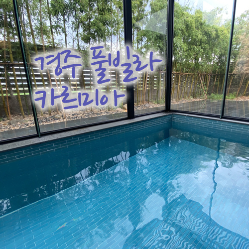  경주 독채 풀빌라 카르미아 C동, 너무 만족했던 내돈내산 후기