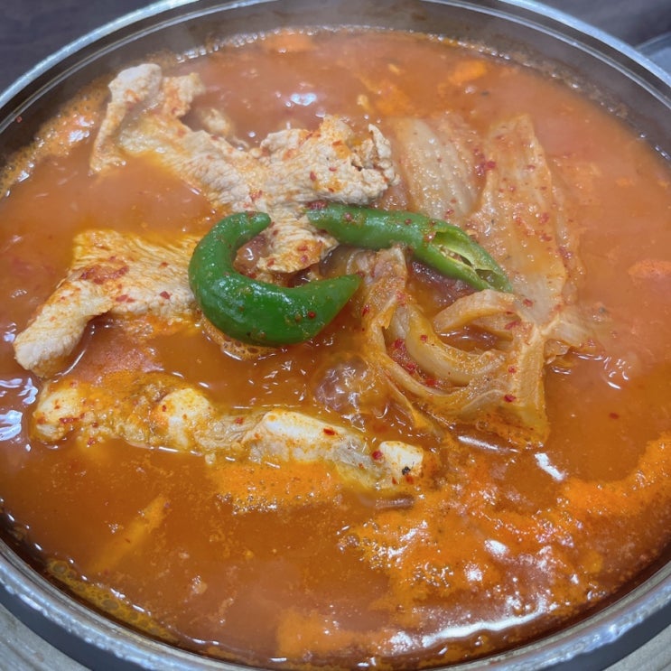  [전민동 김치찌개] 주변 동네 갈비김치찌개 중에선 베스트가 아닐까 전민동 노은댁 갈비김치찌개 8000