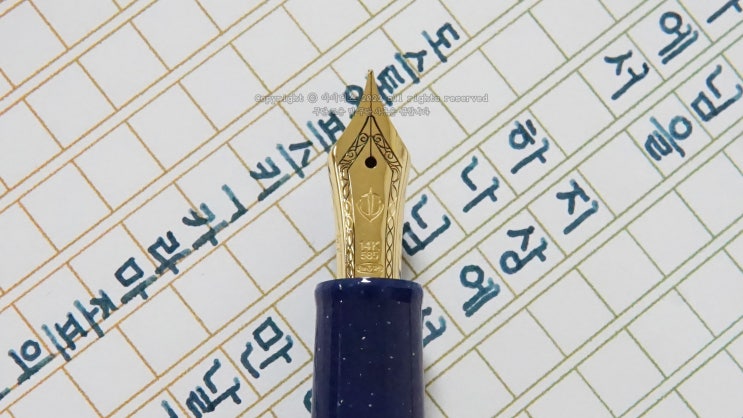  지하에서라도 만나리라 (ft. 세일러 프로기어 슬림 14K M닙 만년필 실제 사용 영상)