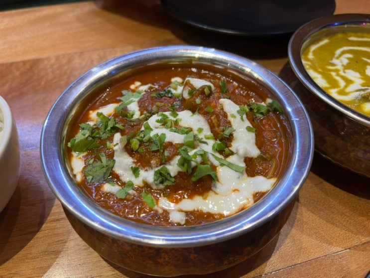  보라카이 맛집 커리 리틀타지 메뉴 추천 Beef Madras, stuffed paratha