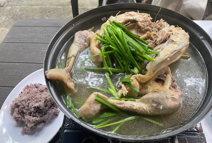  서울근교 경기도 가볼만한곳 계곡식당 양주 장흥 해뜨는집 백숙맛집 여름데이트 강추