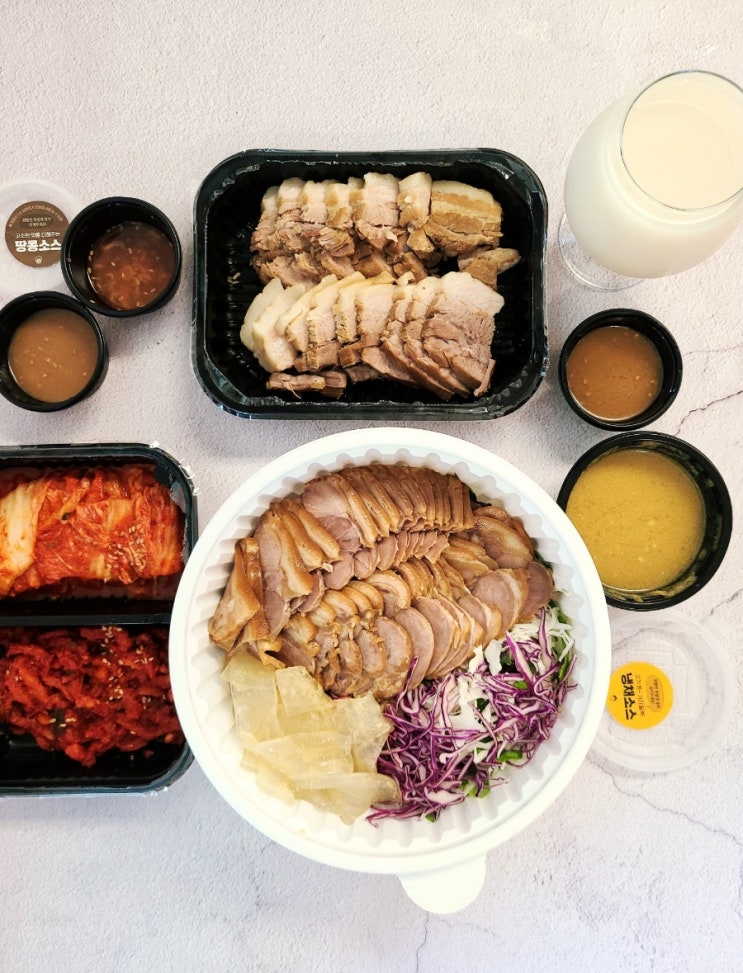 중복 보양식추천! 놀부 냉채족발&보쌈세트(+존맛탱꿀팁)