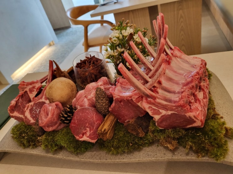 [광교] 앨리웨이 국내 최초 양고기 오마카세 램브란트 런치 코스 요리 맛본 후기