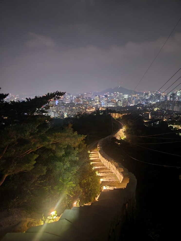  [등산일기]인왕산 야등