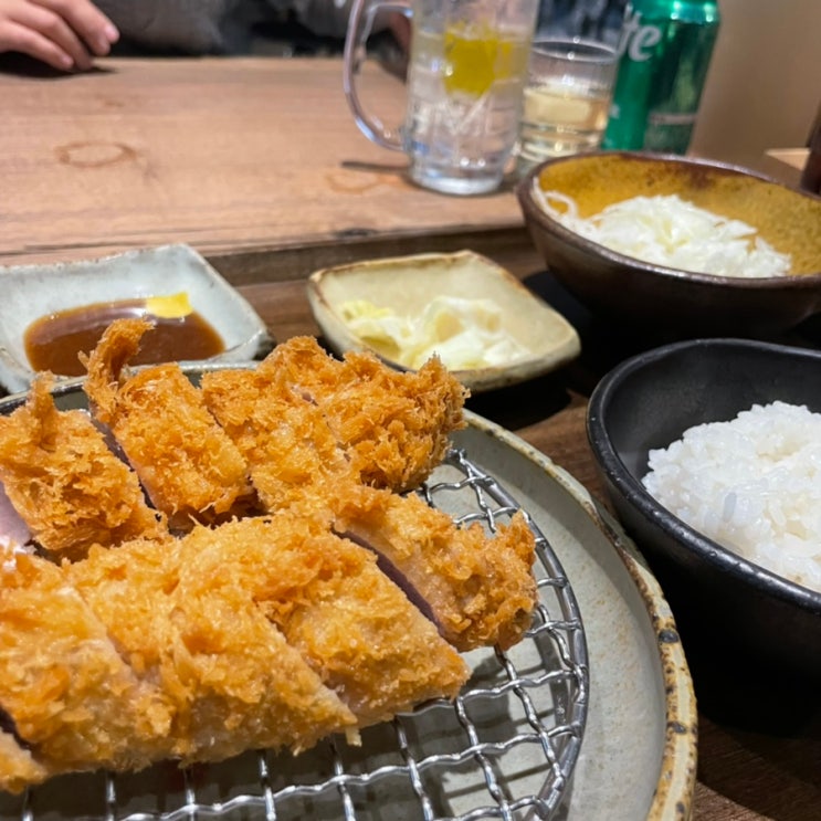  압구정 돈카츠 맛집,카츠바이콘반