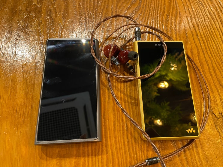  소니 흑덩이2 금덩이2 / wm1a m2, wm1z m2 청음 후기