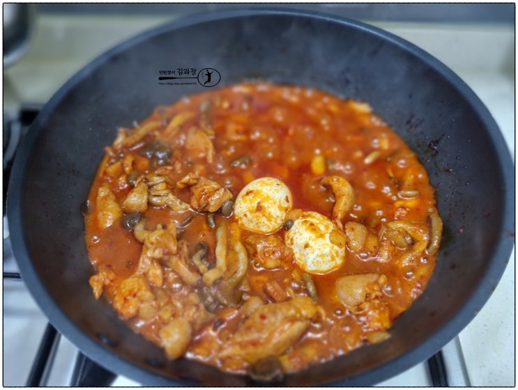  춘천닭갈비 요리하기 / 참도깨비 강원도명물 / 닭다리살로만 만들었다