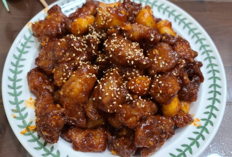  [1년 전 오늘] 푸라닭치킨 인기메뉴 대표메뉴 블랙마요