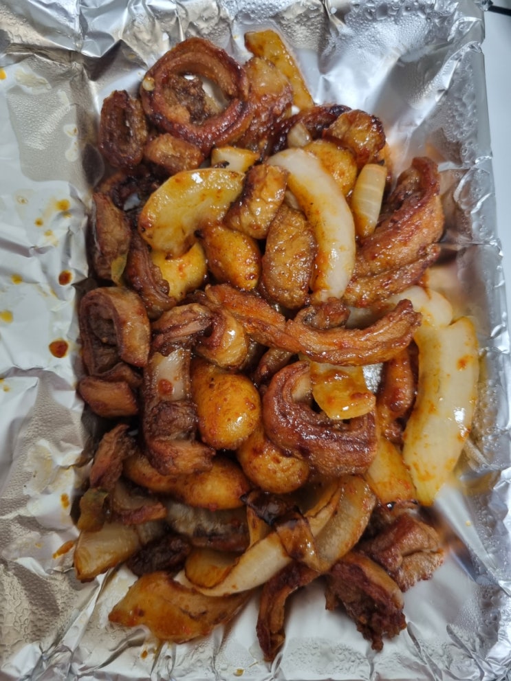  천안불당 막창맛집 미드나잇 후기(w.소금&양념구이)