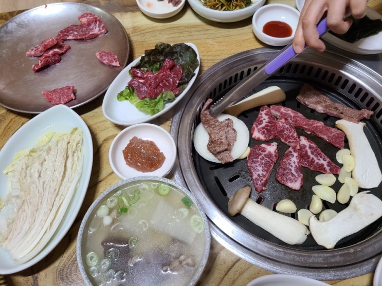  구례 고깃집 월성가든, 훌륭한 맛과 가성비 보장