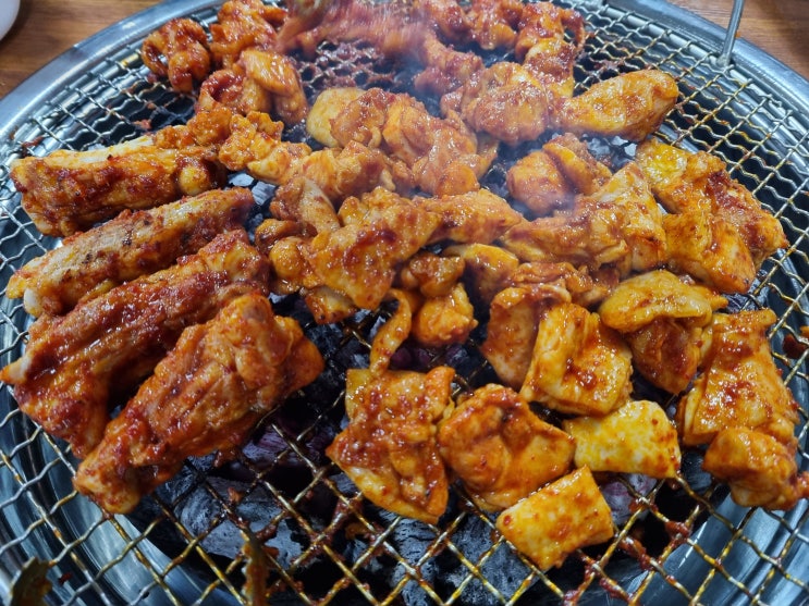  춘천 남산 탑골가든 :: 이거야말로 찐 숯불 닭'갈비'