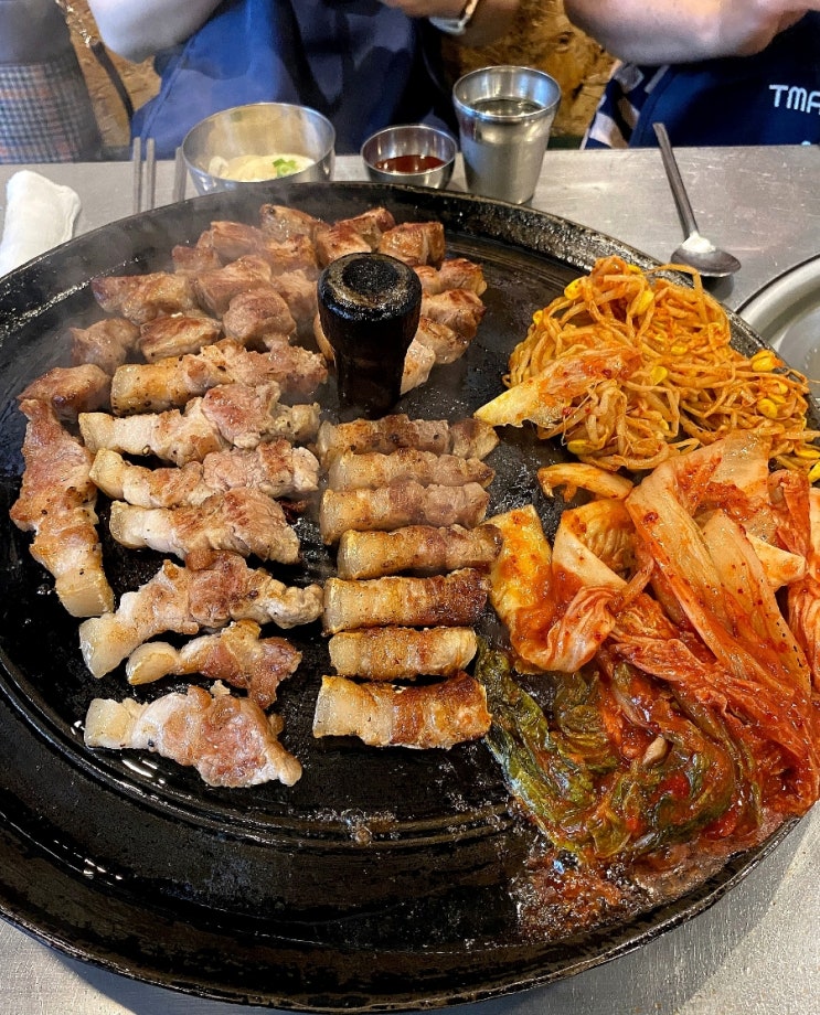  [울산]울산 일산지 고기집/솥뚜껑 삼겹살&목살 맛집! 목구멍 울산일산점!
