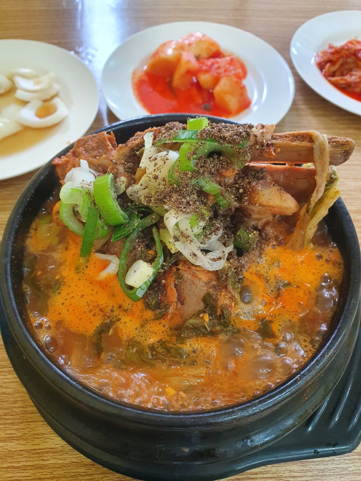 [치앙마이 한달살기]맛봉뼈다귀해장국 한식당