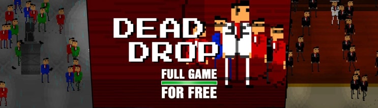  인디갈라에서 무료 배포 중인 2인용 액션 전략 게임 (Dead Drop)