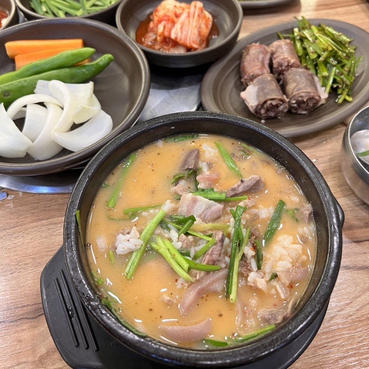  수서역 점심 금촌사골순댓국 혼밥도 가능한 순대국 맛집