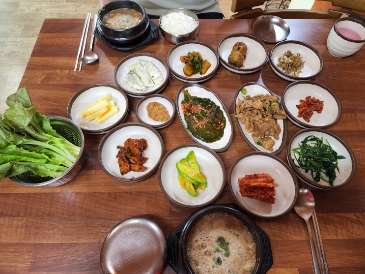  부산 남산동 옹기골장맛, 직접 담은 된장 정식, 청국장맛집