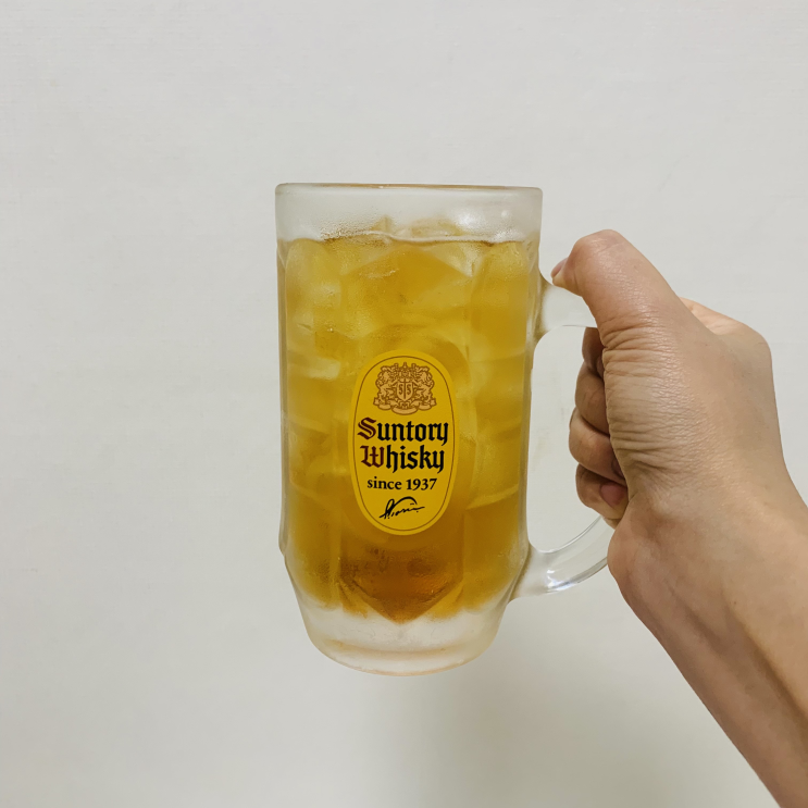  오늘의 일상, 산토리 얼그레이 하이볼_feat.쥬졍뱅이